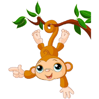 320x320 Free Cartoon Monkey Clipart