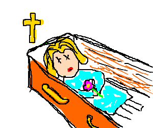 300x250 Coffin Clipart Dead Person