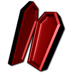 256x256 Coffin Open Icon