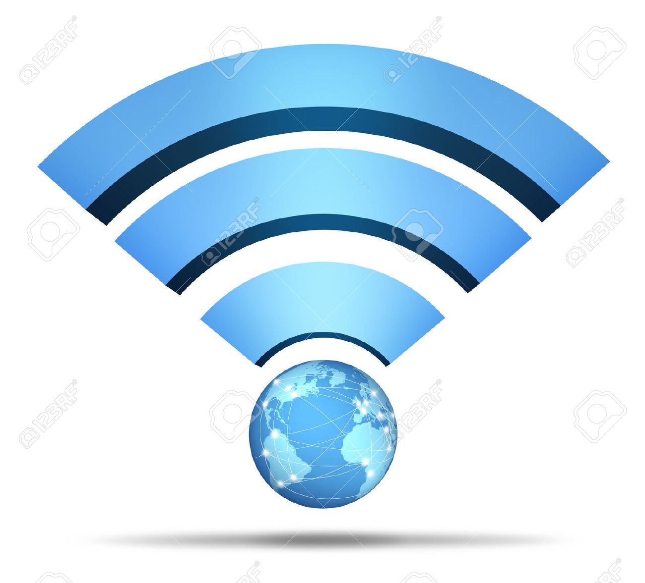 1300x1177 Wireless Network Symbol And Global Communication Mobile Technology