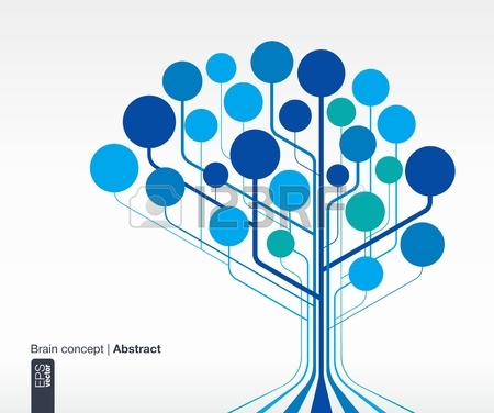 450x376 Abstract Background With Lines And Circles Brain Concept