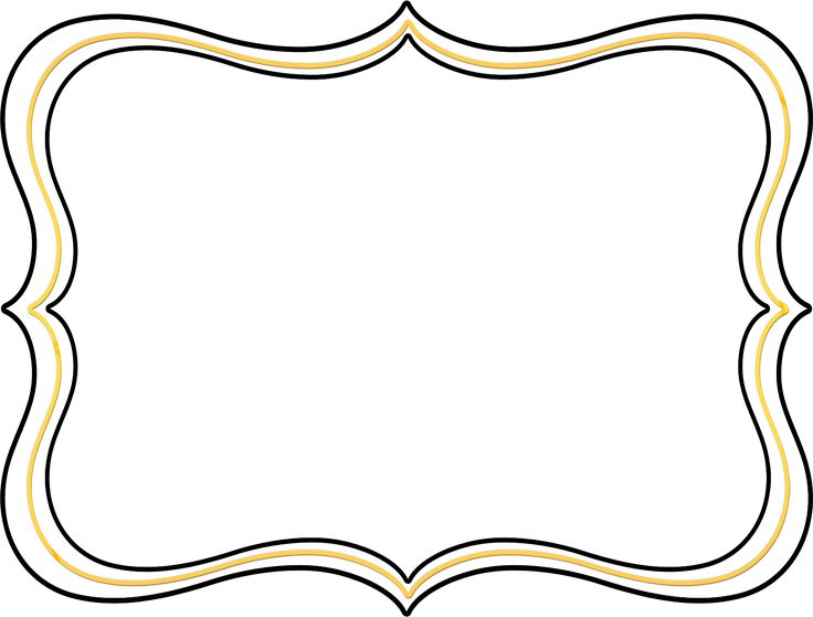 736x558 Invitation Frame Clipart