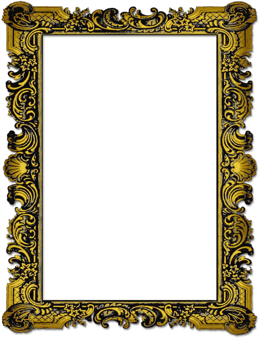 850x1100 Picture Frames Clip Art Download