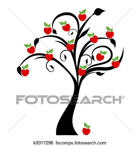 450x470 Apple Tree Clip Art Vector Graphics. 8,813 Apple Tree Eps Clipart