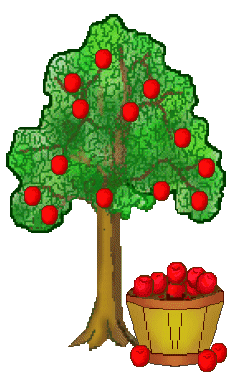 237x379 Basket Clipart Apple Tree