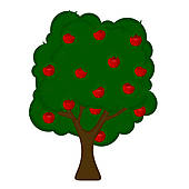 170x170 Apple Tree Clip Art