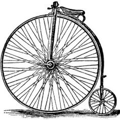 236x236 Victor Cycle Magazine Ad, Free Vintage Bicycle Clipart, Black