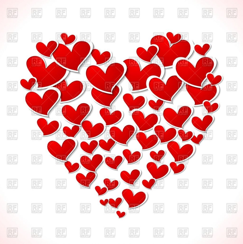 1024x1027 Valentine ~ Incredible Hearts Valentines Day Big Heart Of Little