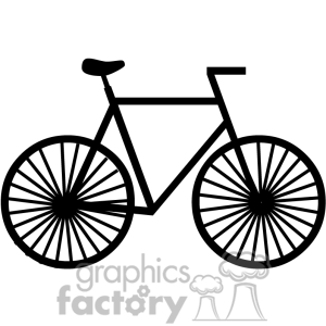 300x300 Bike Clipart Black And White Clipart Panda