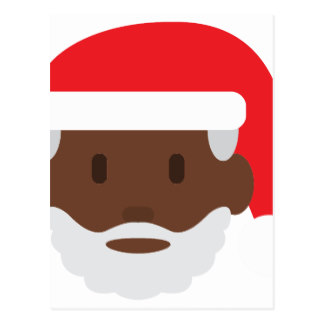 324x324 Black Santa Claus Postcards Zazzle