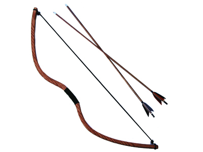 400x300 Large Bow Amp Arrow Set