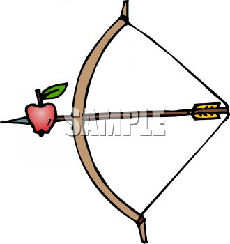 330x350 Royalty Free Clip Art Image Bow And Arrow