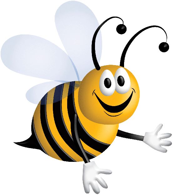 576x623 Bumblebee Clipart Singing Bee