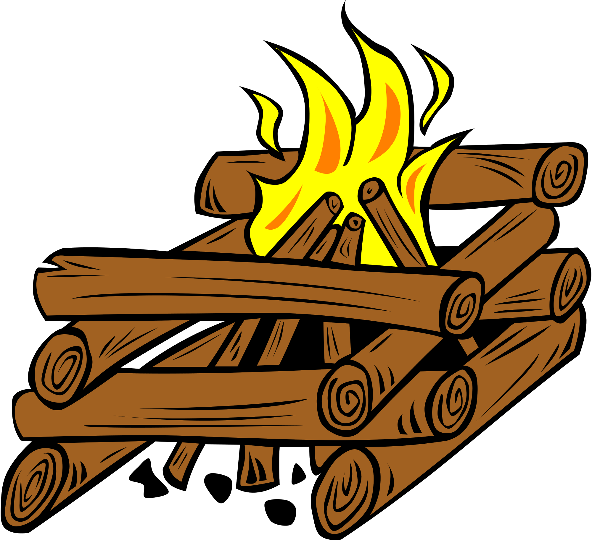2000x1827 Campfire Clipart Building