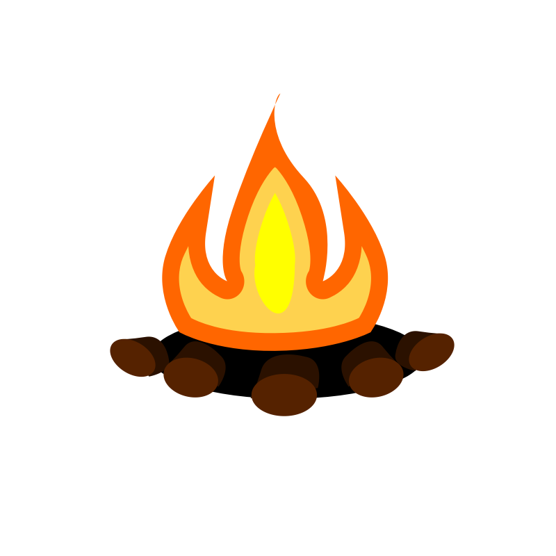 800x800 Campfire Clipart Camp Fire Image 2