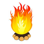 170x170 Camp Fire Clipart Background