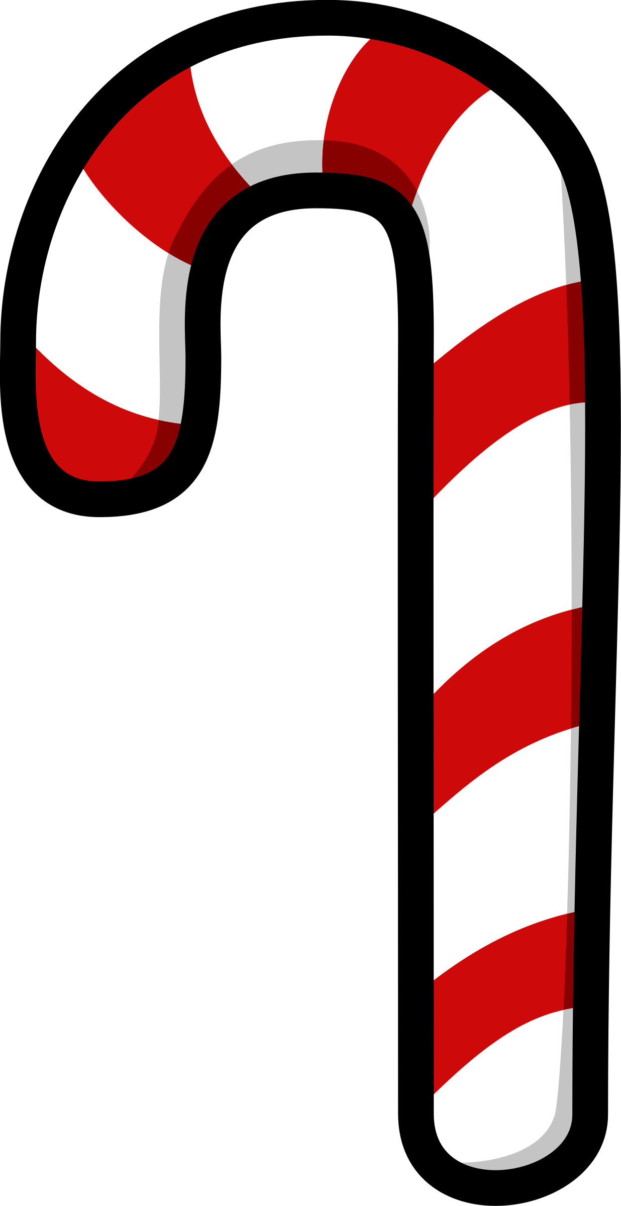 1236x2400 Clipart Candy Cane