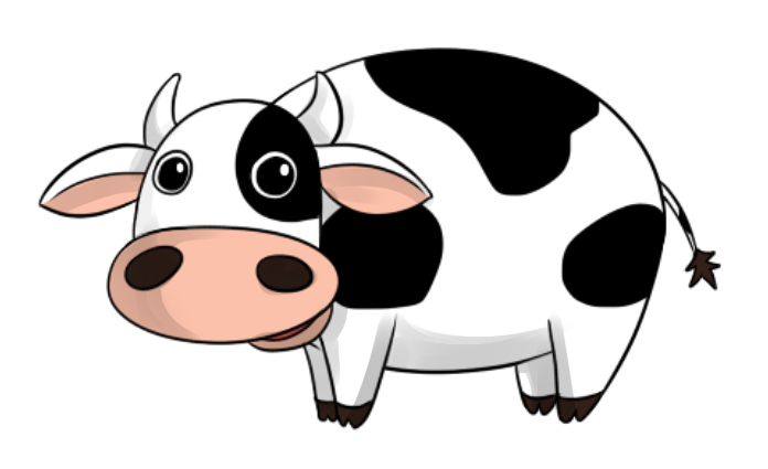 696x425 Cartoon Pictures Of Cows Collection