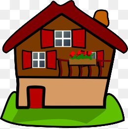 260x262 Cartoon House Background, Cartoon, Background, House Png And Psd