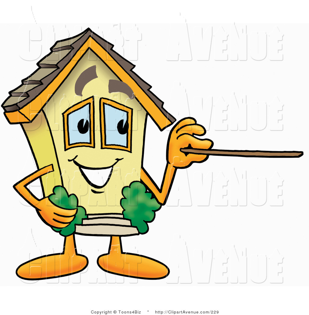 1024x1044 Cartoon House Character Clipart