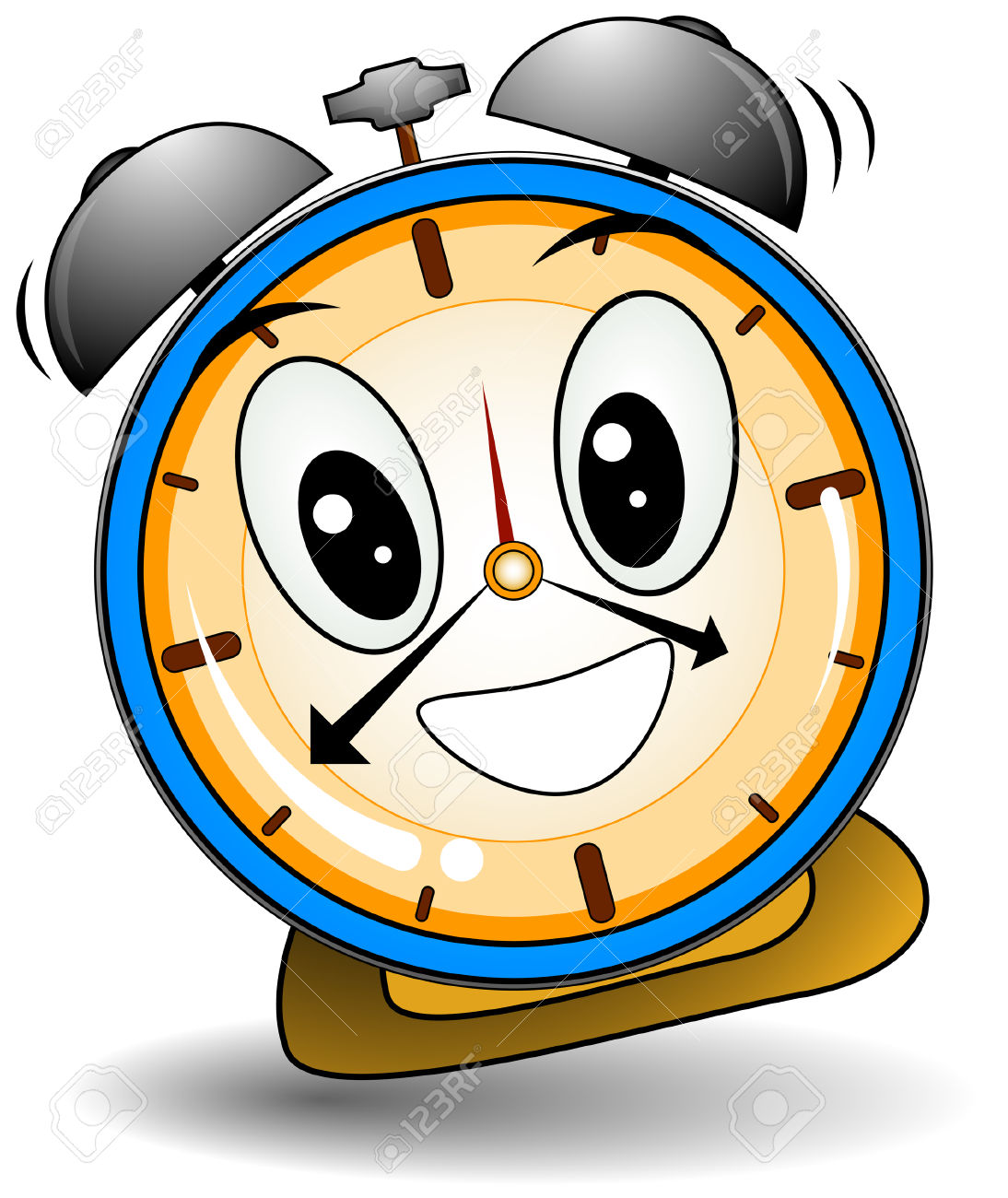 1094x1300 Cartoon Clock Clipart