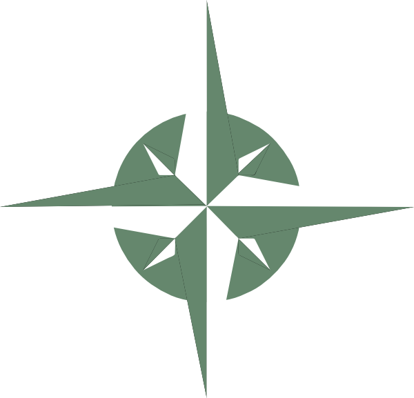 600x577 White Compass Rose Png, Svg Clip Art For Web