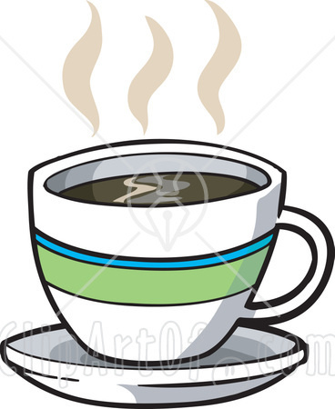 368x450 Hot Cup Of Coffee Clipart