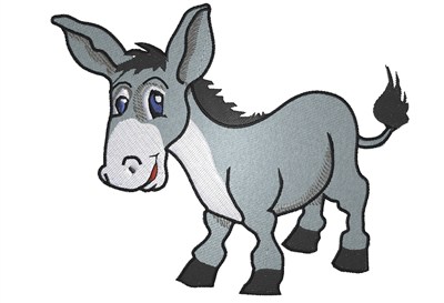 400x273 Cartoon Donkey Clipart