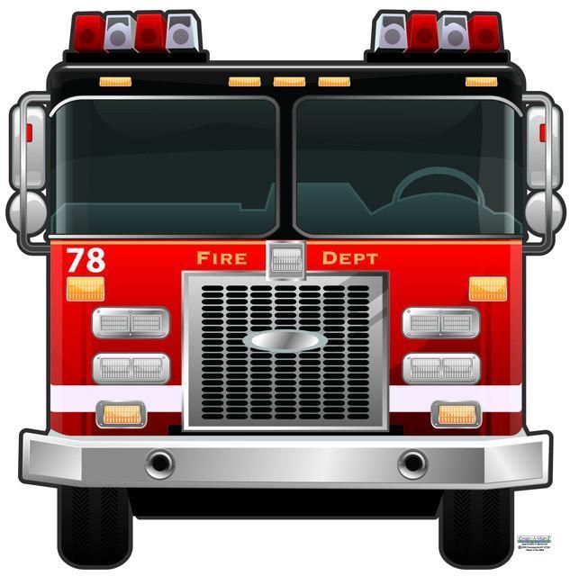 633x640 Fire Truck Wall Mural ~a Fantastic Fire Engine To Design A Fun