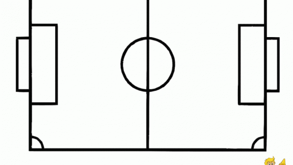 585x329 Football Field Coloring Page Coloring Page We Are All Magical