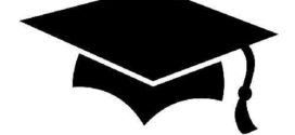 272x125 Graduation Hat Flying Graduation Caps Clip Art Graduation Cap Line