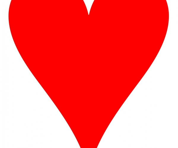 600x500 Traditional Clip Art Hearts Clip Art Clip Art Free Heart