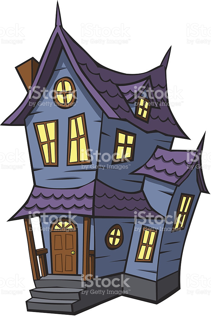 682x1024 Haunted House Clipart Cartoon
