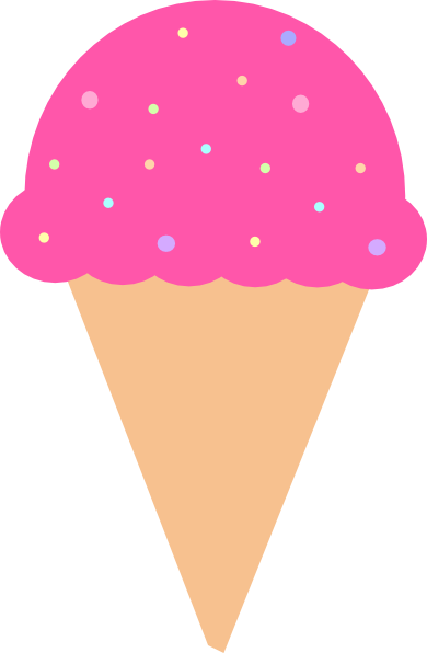 390x596 Ice Cream Cone Clipart Kid 2