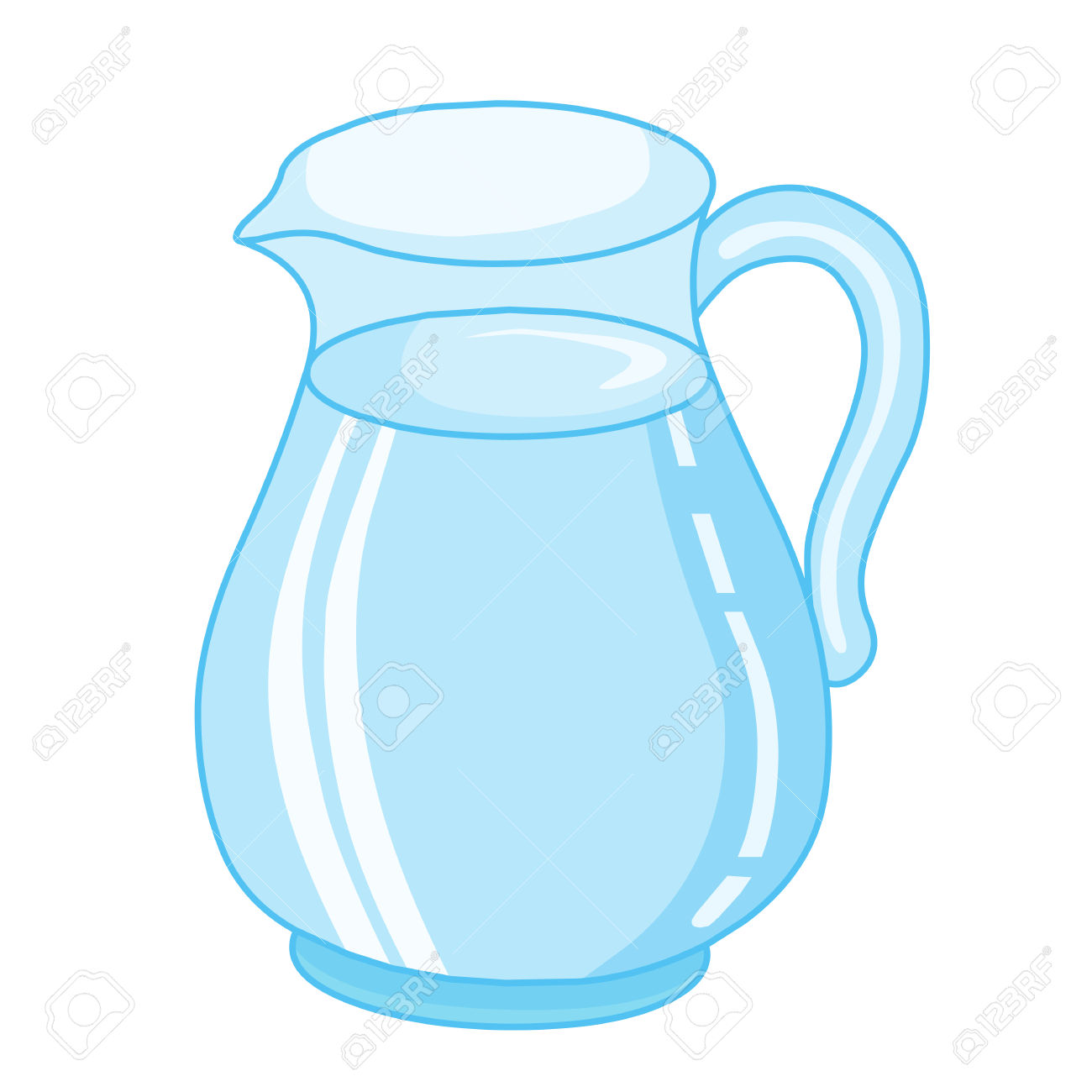 1300x1300 Water Jar Clipart