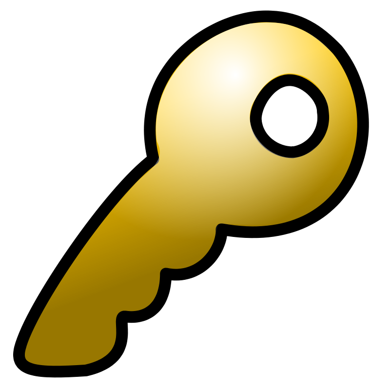 800x800 Key Free Stock Photo Illustration Of A Key