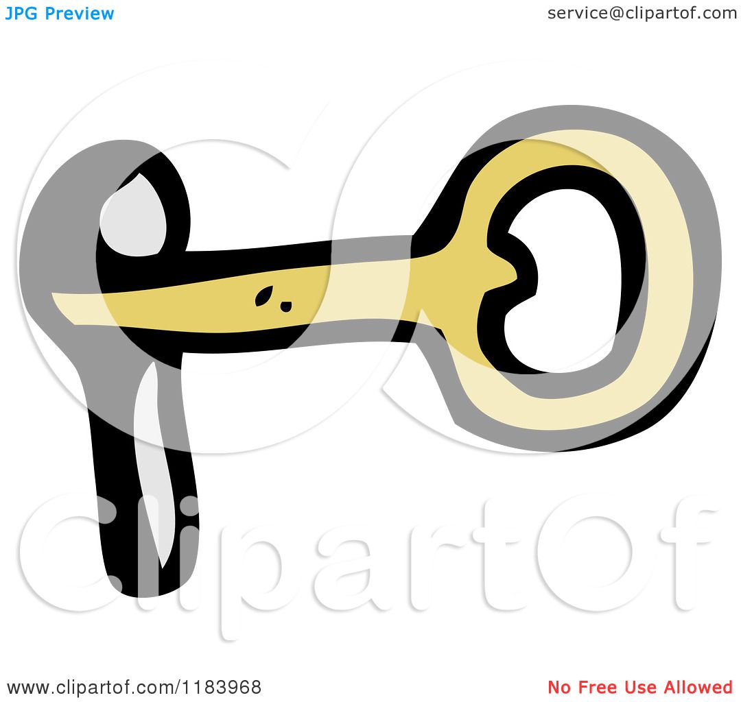 1080x1024 Cartoon Of A Key In A Lock