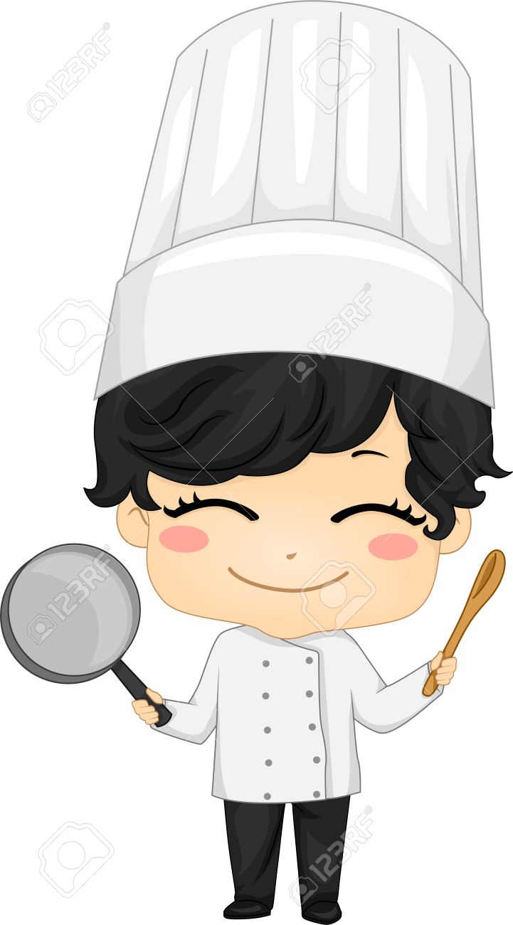 721x1300 Little Boy Clipart Chef