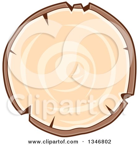 450x470 Clipart Of A Wood Log