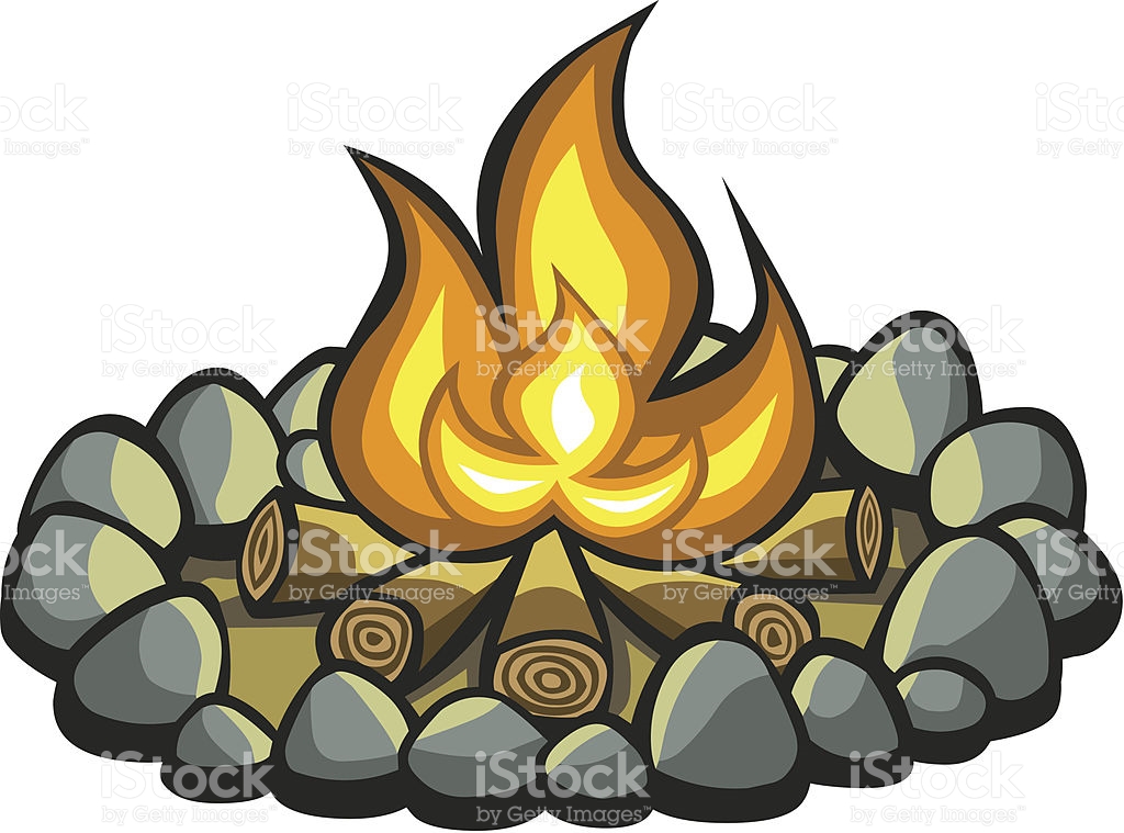 1024x759 Camp Fire Clipart Log Fire