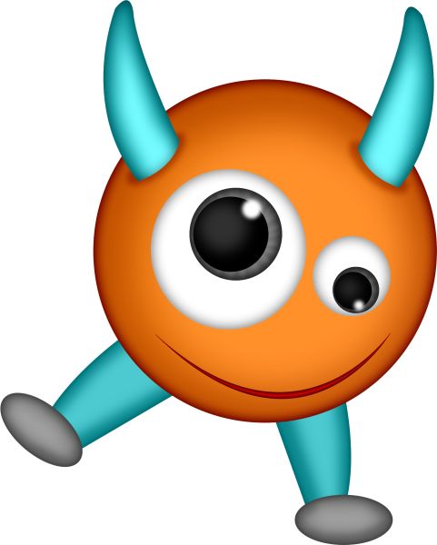 481x600 58 Best Cute Monster Clipart Images Birthday