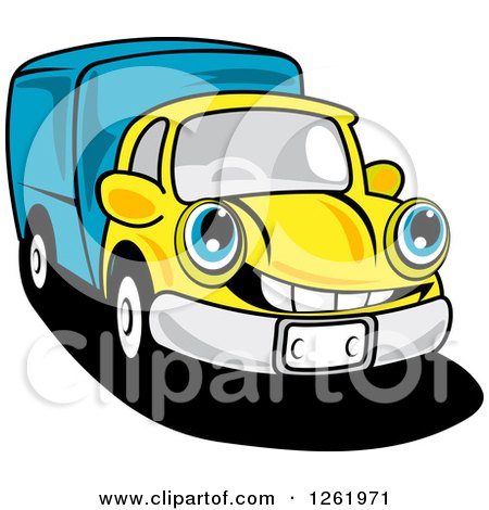 450x470 Royalty Free (Rf) Moving Truck Clipart, Illustrations, Vector