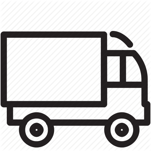 512x512 Deliver, Delivery, Moving, Online, Shipping, Truck, Van Icon