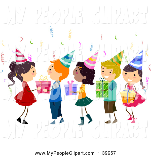 600x620 Kids Birthday Party Clip Art Clipart Panda