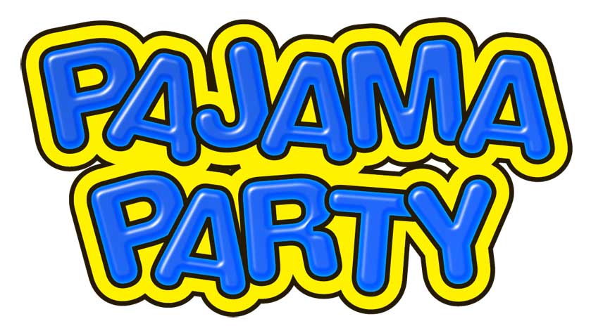 839x464 Pajama Party Clipart