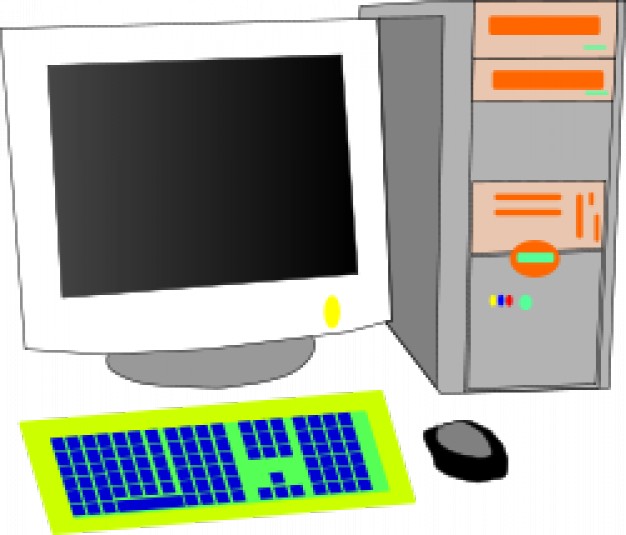 626x535 Personal Computer Vector Free Download