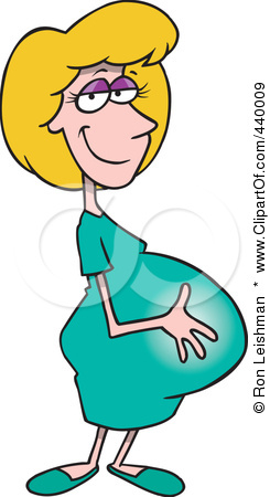 245x450 Pregnant Woman Clipart