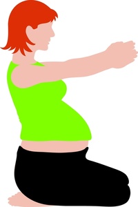 200x300 Pregnant Woman Clipart Image