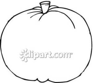 300x267 Pumpkin Outline Clipart Black And White Clipart Panda