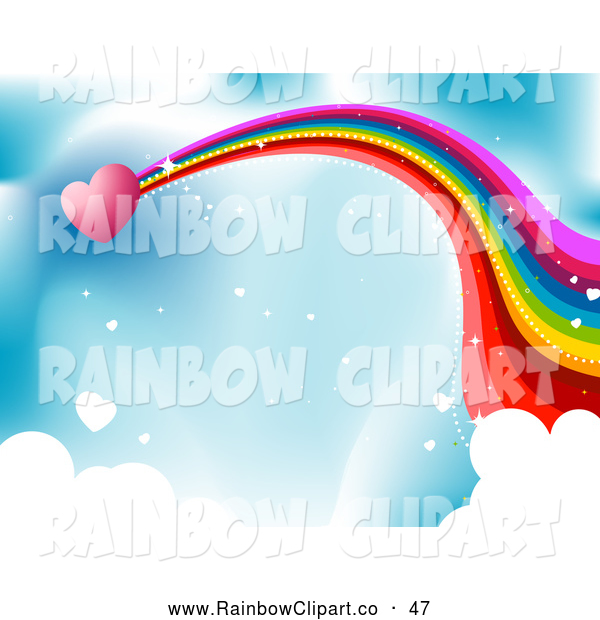 600x620 Pink Rainbow Clipart